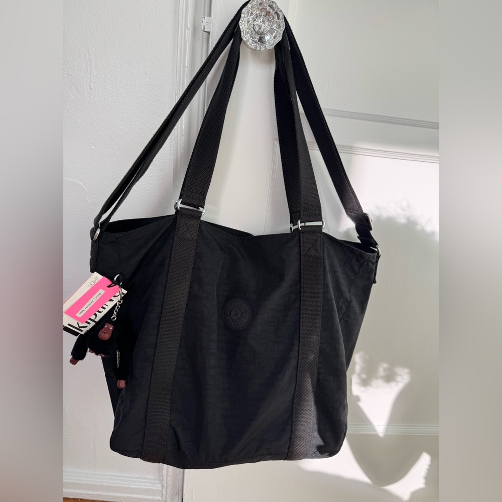 Kipling Classic Black Tote Bag